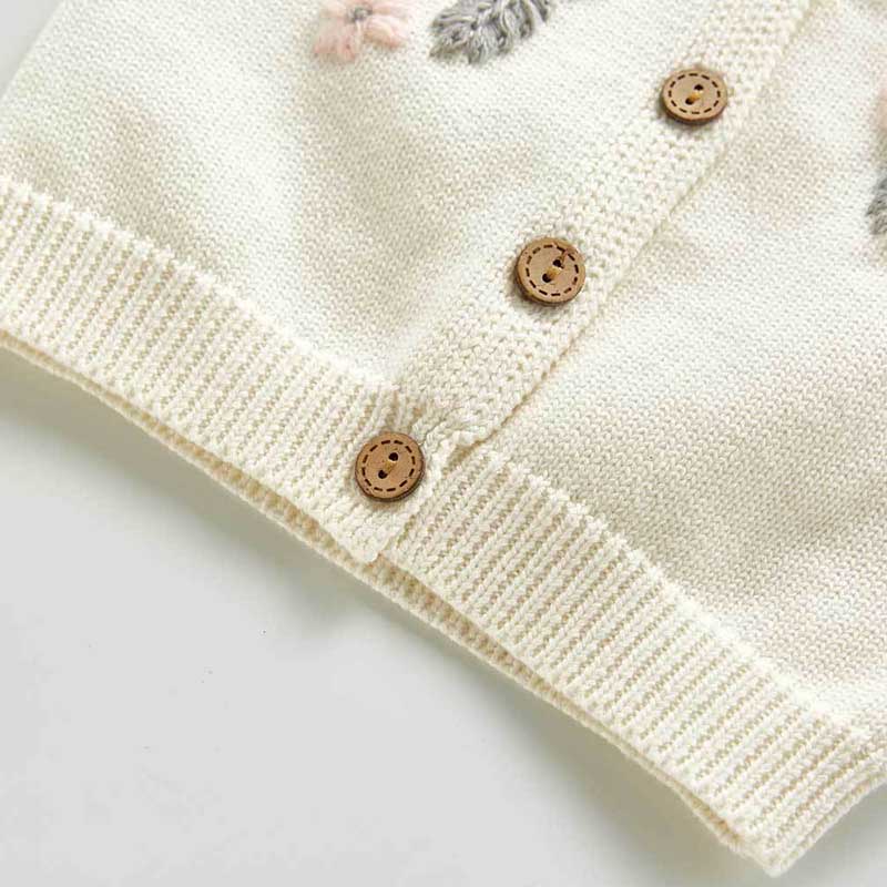 Blusa Feminina de Frio para Bebê de 3 Meses a 3 Anos