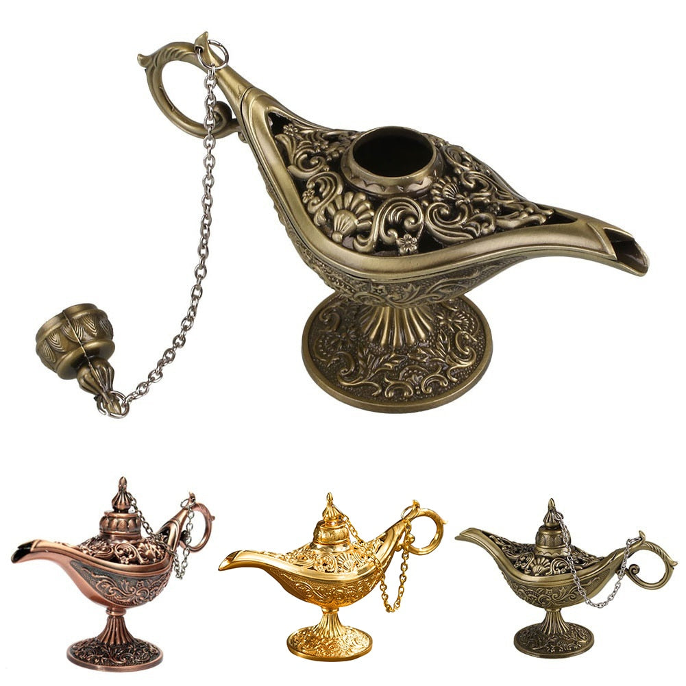 Lâmpada mágica do Aladdin vintage