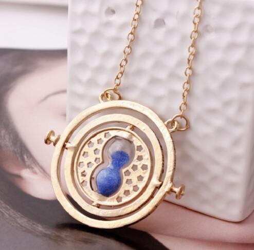 Colar e pulseira Harry Potter - Ampulheta, seis falange, varinhas mágicas etc