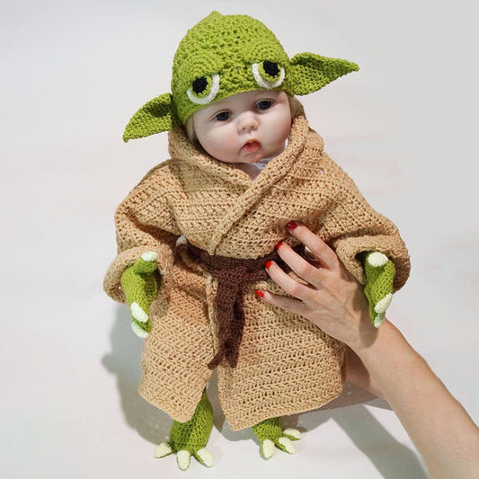Fantasia Star Wars Baby Yoda para bebê - 1 a 6 meses