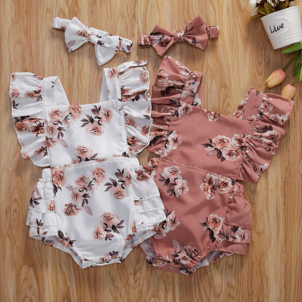 Body Florido - 6 meses a 2 anos
