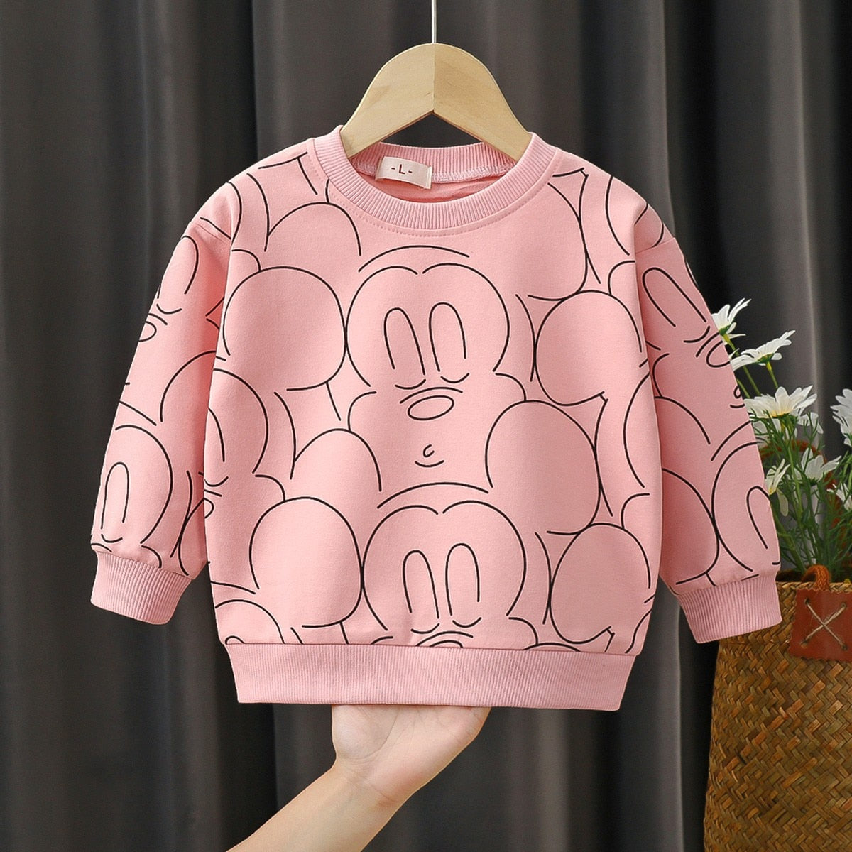 Suéter do Mickey Mouse - 6 meses a 4 anos