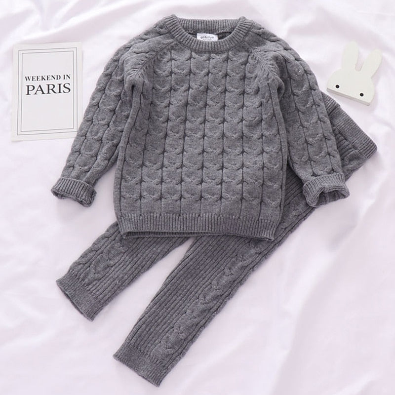 Conjunto de Blusa e Calça para Bebês - 6 meses a 4 anos