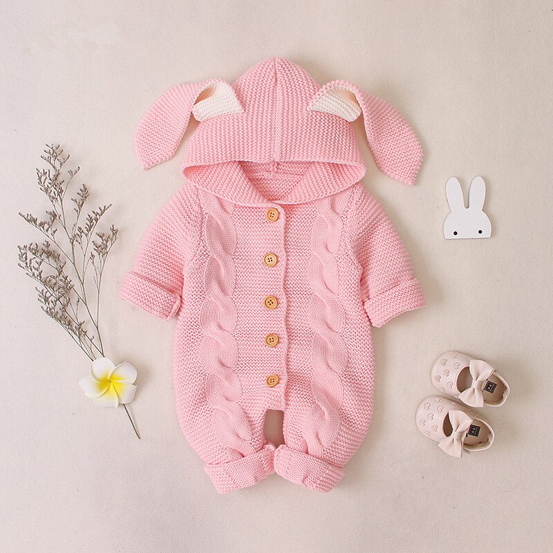 Macacão infantil de inverno com capuz 3 modelos - 3 a 24 meses