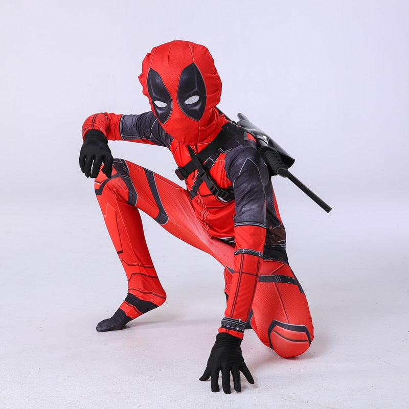 Fantasia Deadpool Cosplay - 110cm a 140cm