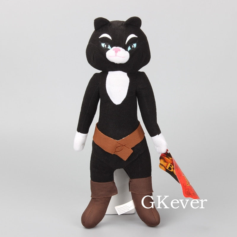 Gato de Botas em Pelúcia - 34 a 36 cm