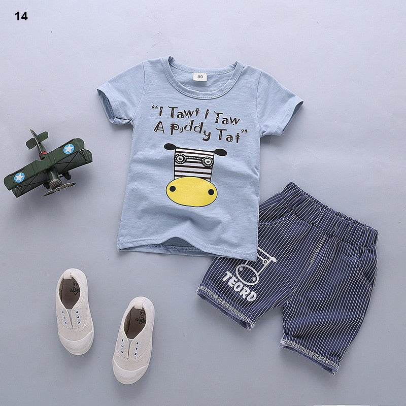 Conjunto de Animaizinhos para Meninos - 9 meses a 3 anos