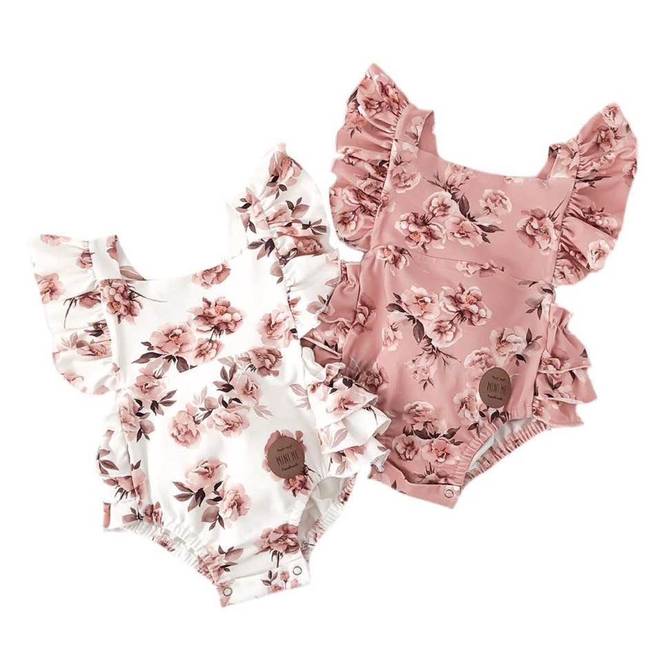 Body Florido - 6 meses a 2 anos