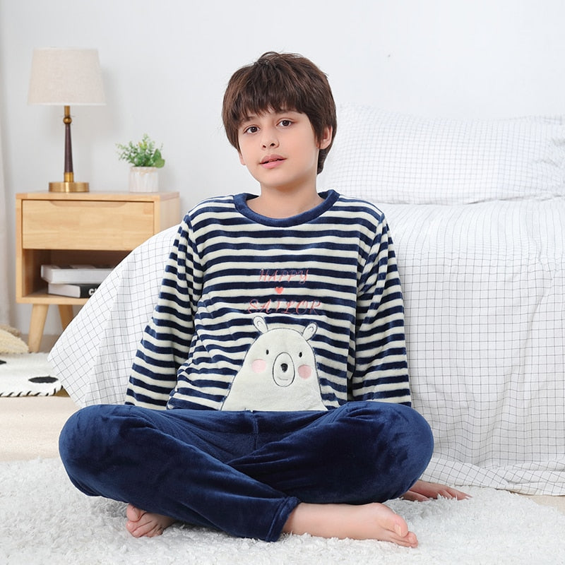 Pijama de Inverno para Crianças  - 5 a 15 anos