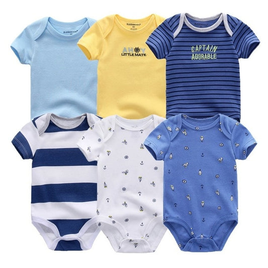 Conjunto de Bodies para Menino - 6 Unidades