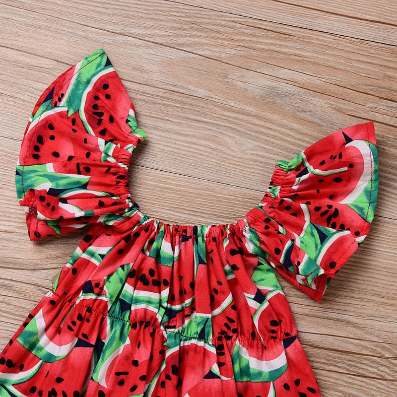 Romper e Tiara - Melancia