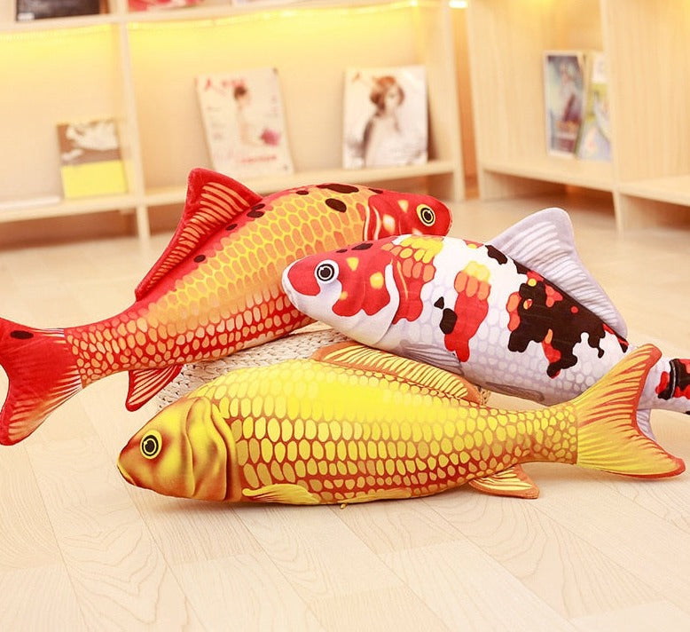 Peixe em pelúcia - 16 a 140 cm