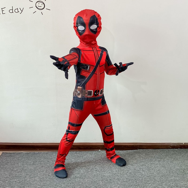 Fantasia Deadpool Cosplay - 110cm a 140cm