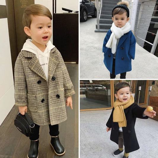 Casaco de inverno para meninos - 2 a 8 anos