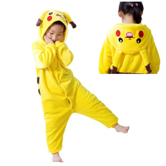 Macacão Pikachu - 3 a 12 anos