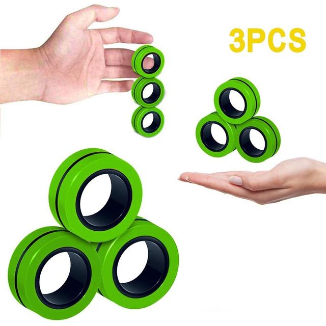 Spinner Magnético com 3 peças