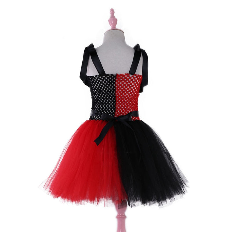 Fantasia Palhaço com Saia de Tutu - 1 a 12 anos