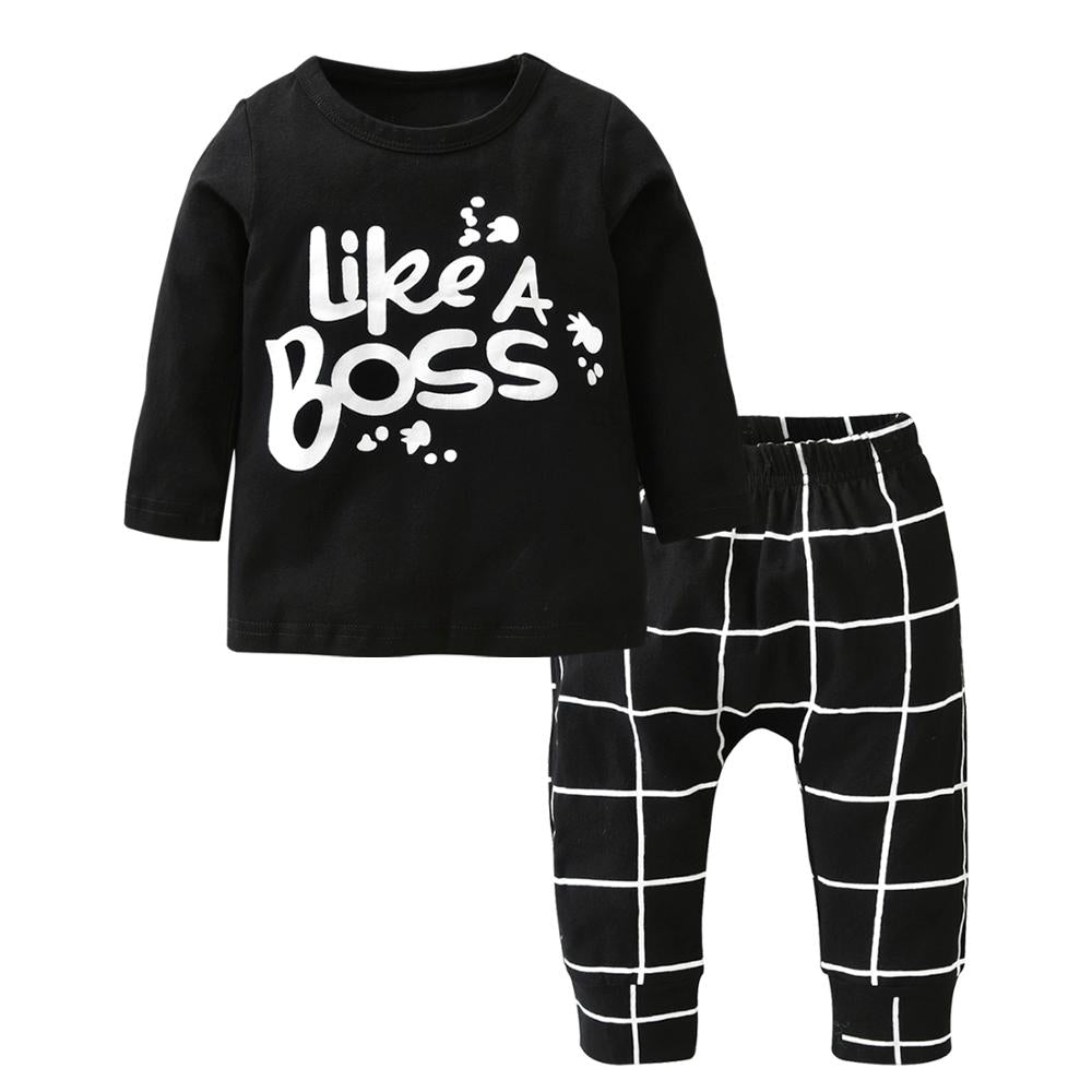 Conjunto Camisa e Calça para Meninos - 0 a 24 Meses