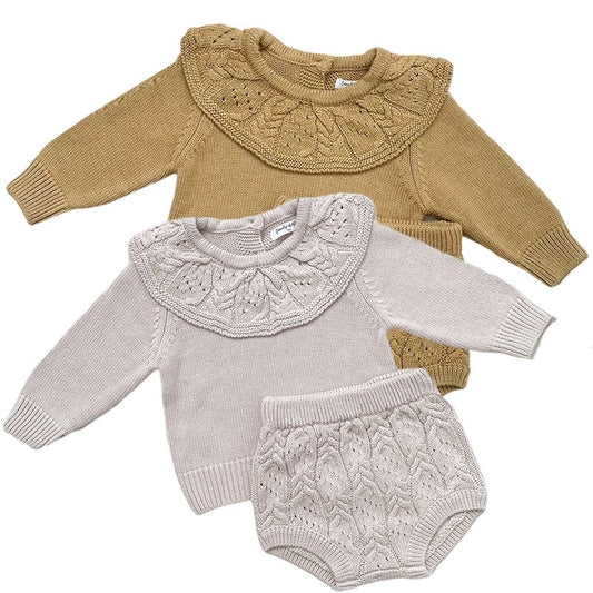 Conjunto de inverno infantil para bebês - 6 meses a 4 anos