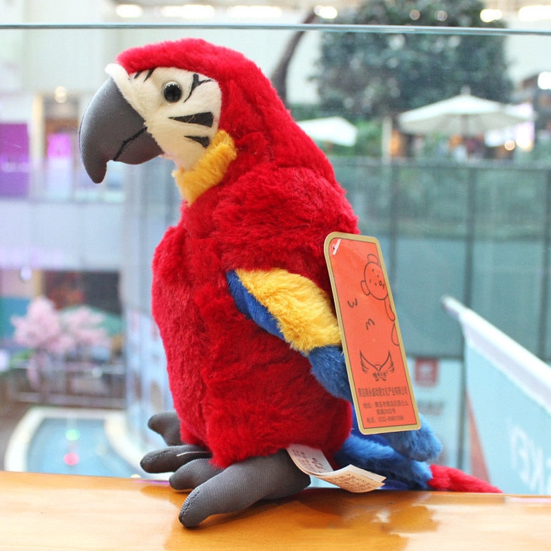 Papagaio em Pelúcia