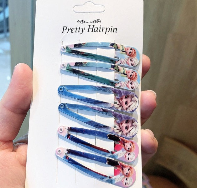 Kit de acessórios para cabelo tema Princesas da Disney