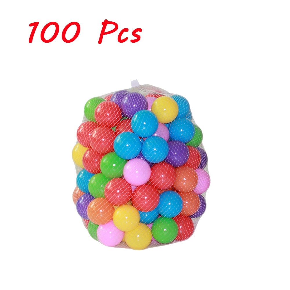 Bolinhas de Plástico Coloridas