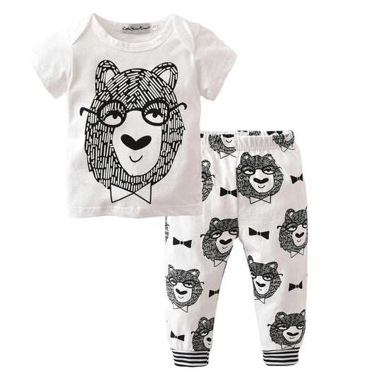 Conjunto Camisa e Calça para Meninos - 0 a 24 Meses