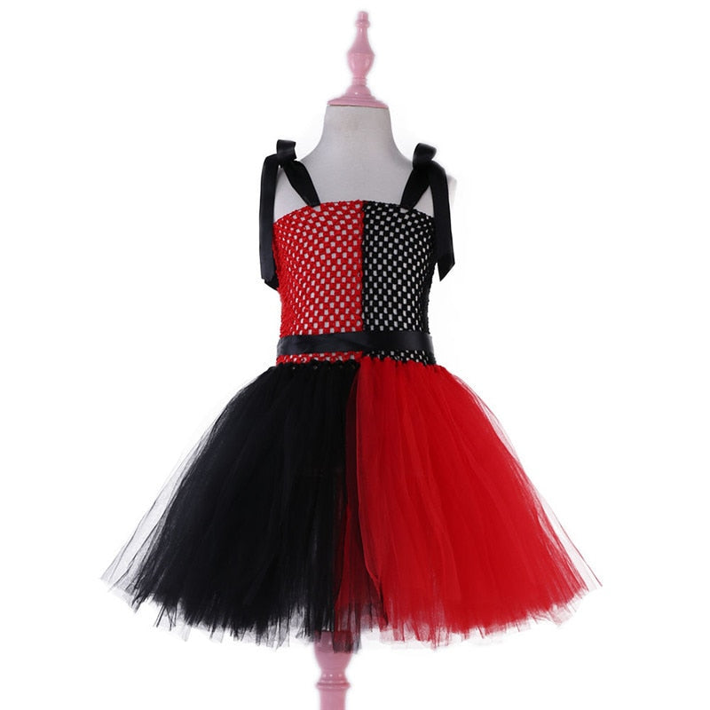 Fantasia Palhaço com Saia de Tutu - 1 a 12 anos