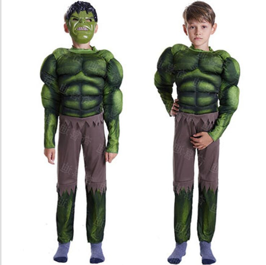 Fantasia super herói Hulk -  95 a 135 cm