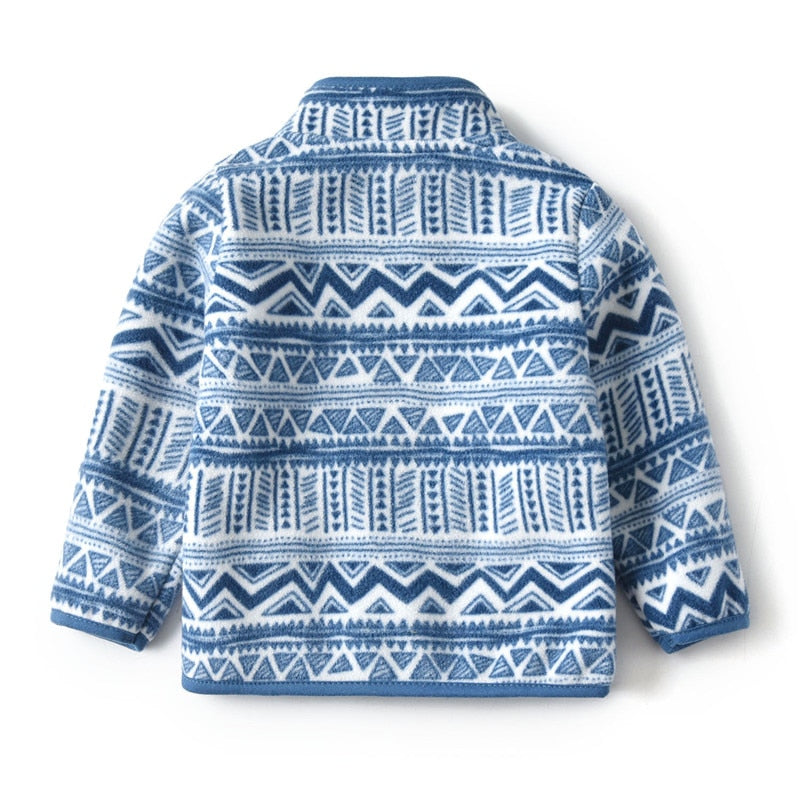 Casaco de inverno estampado - 2 a 8 anos