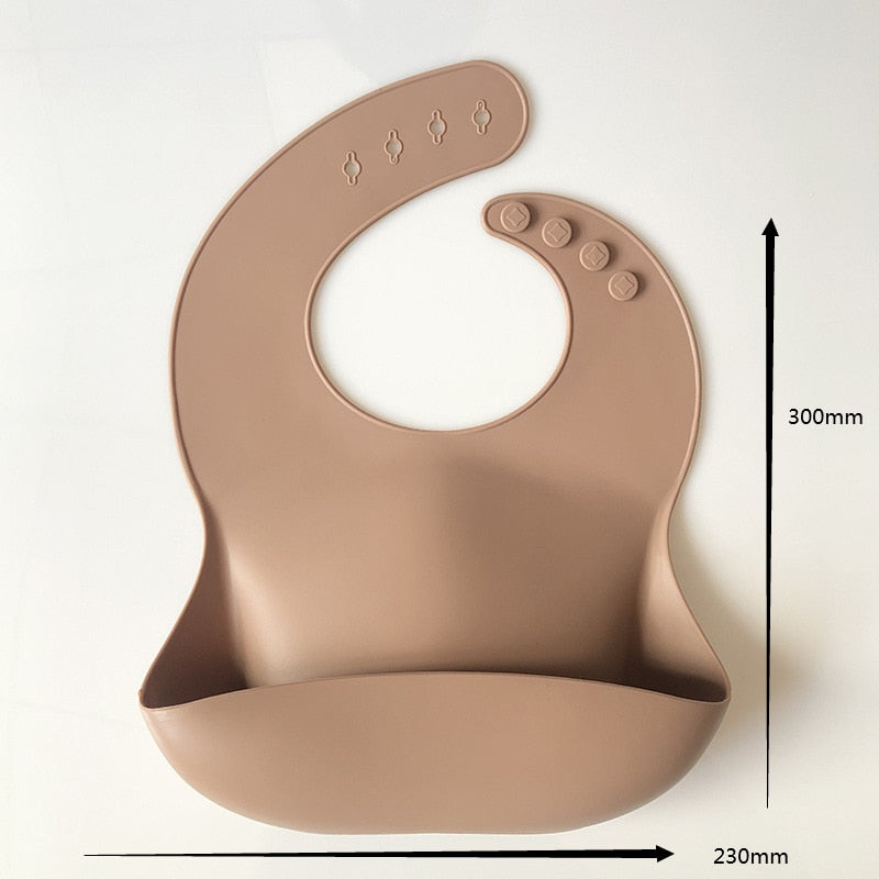 Babador de Silicone Impermeável