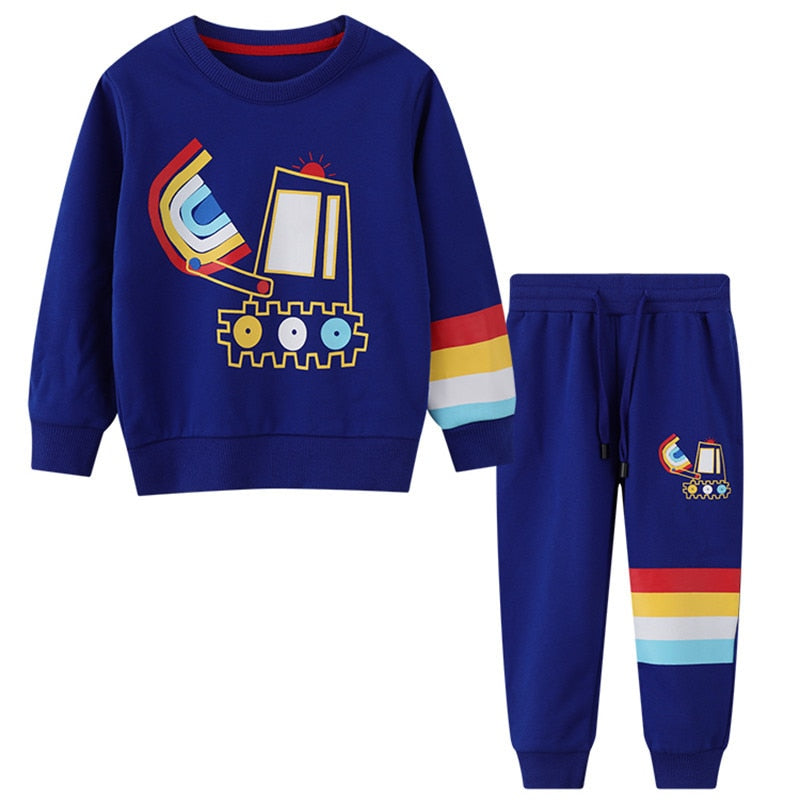 Conjunto moletom unissex - 2 a 7 anos