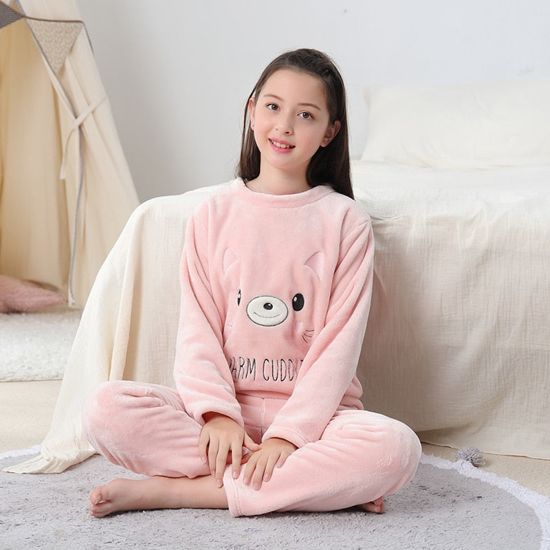 Pijama de Inverno para Crianças  - 5 a 15 anos