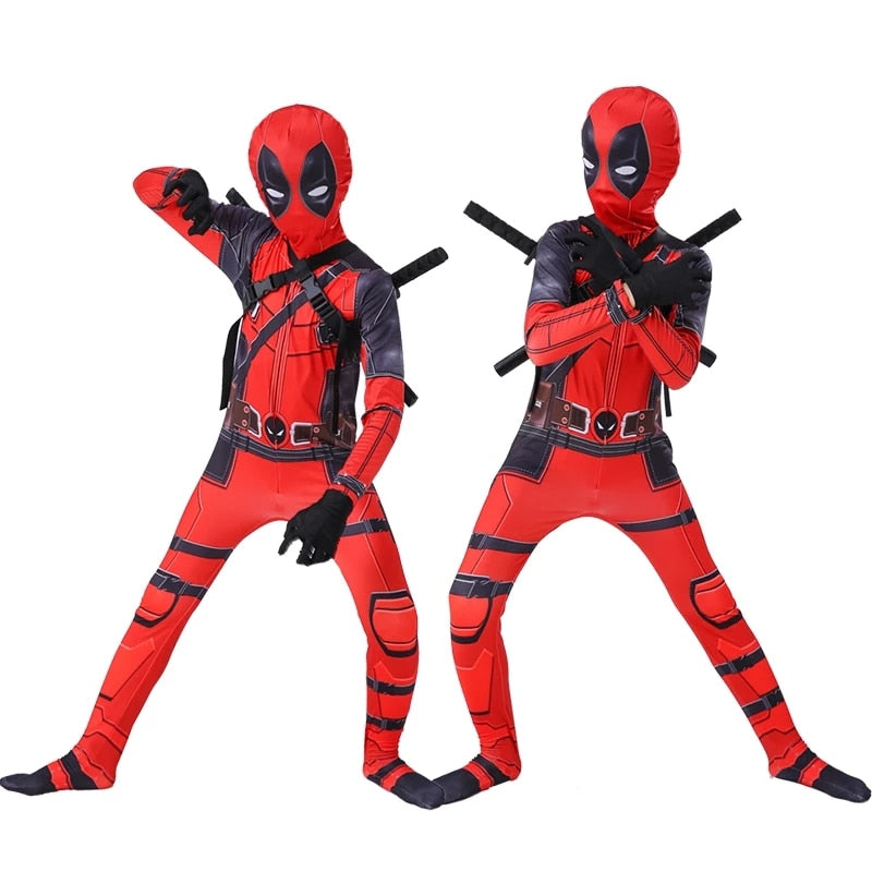 Fantasia Deadpool Cosplay - 110cm a 140cm