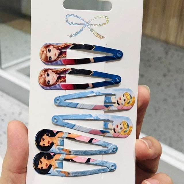 Kit de acessórios para cabelo tema Princesas da Disney