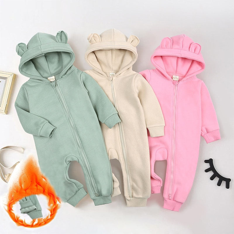 Macacão de Inverno Para Bebês - 0 a 24 meses