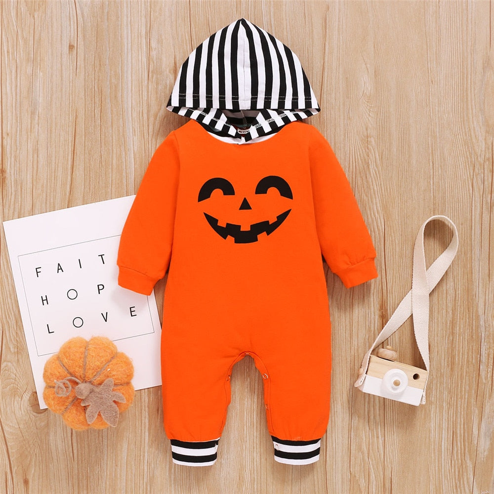 Macacão Halloween - 3 meses a 1 ano