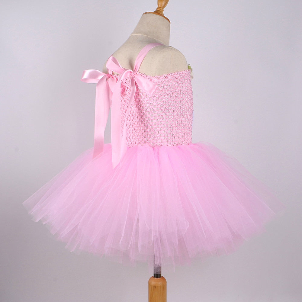 Fantasia rosa de Coelhinha para meninas - 18 meses a 12 anos