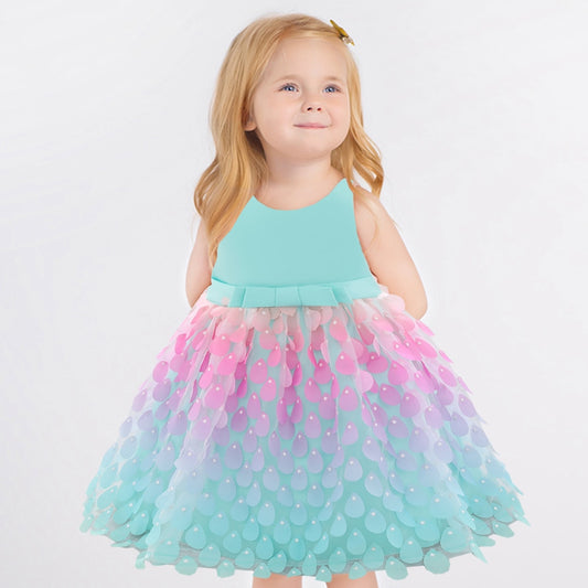 Vestido Sereia de 03 Meses a 24 meses
