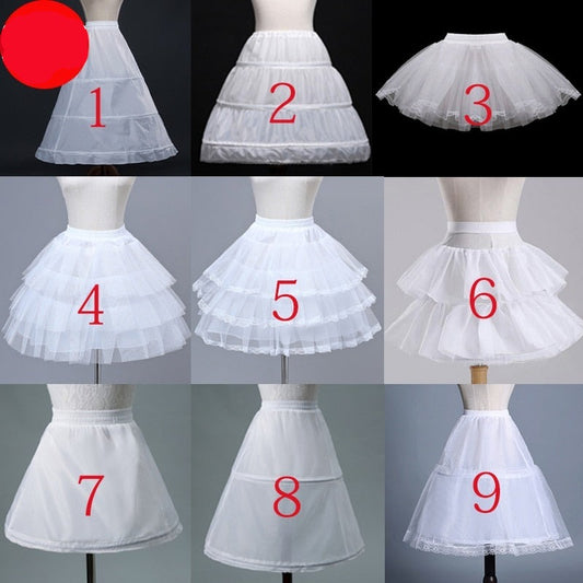 Saia de armar/ anágua para meninas