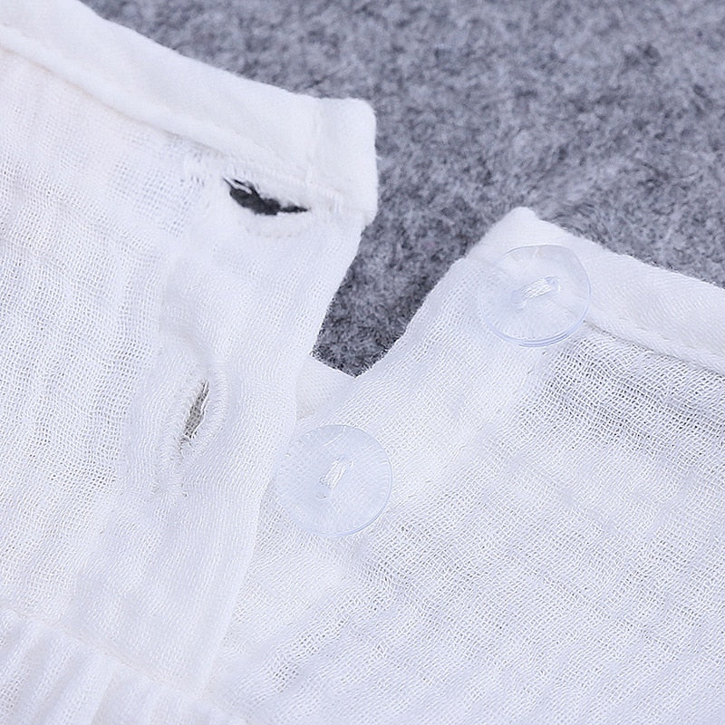 Conjunto de Roupas de Algodão Para Meninas - 6 Meses a 4 Anos
