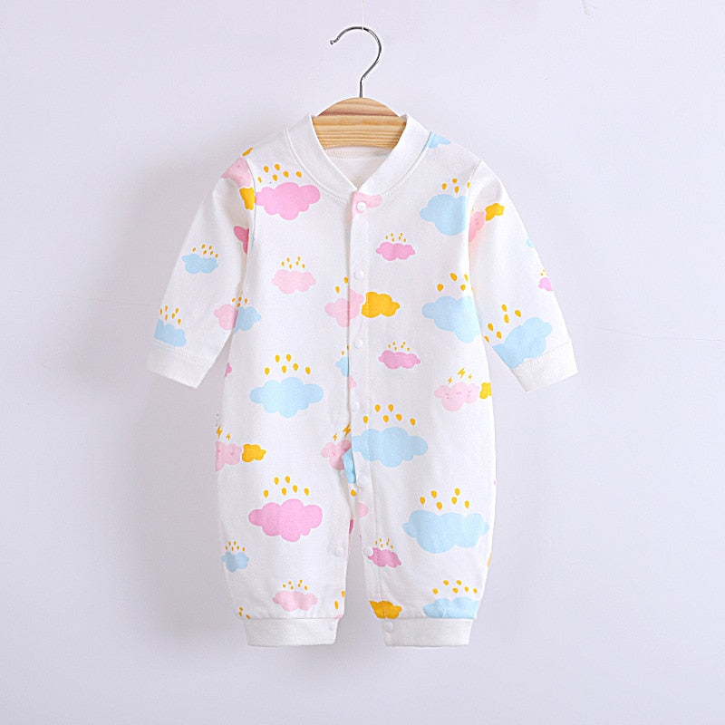 Macacão Estampado - 3 meses a 1 ano