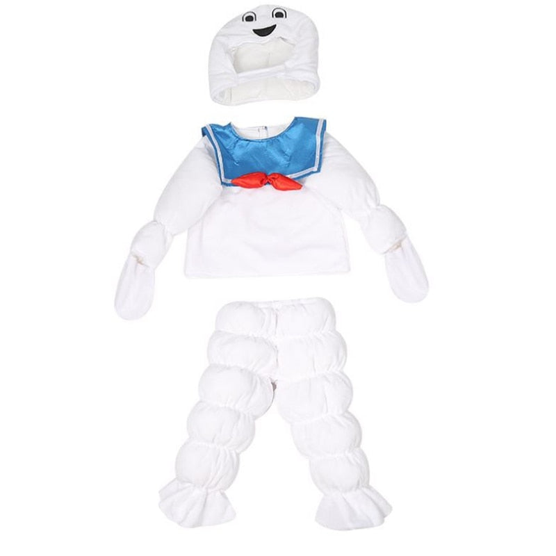 Fantasia Homem de Marshmallow do filme Caça Fantasmas - P a G