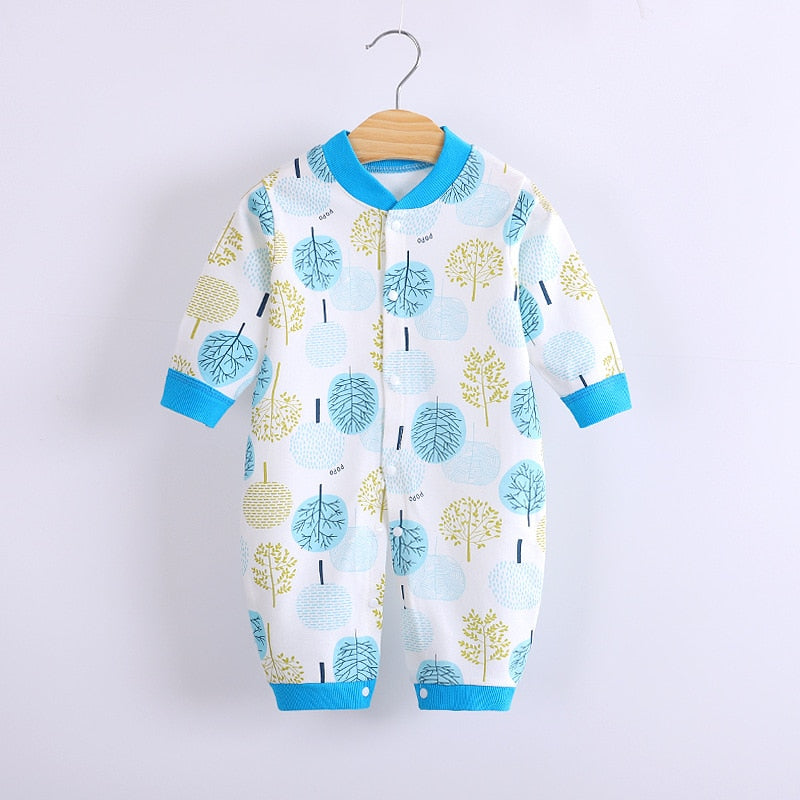 Macacão Estampado - 3 meses a 1 ano