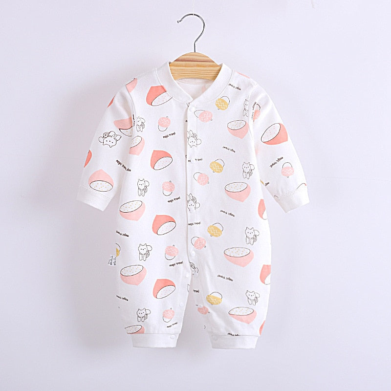 Macacão Estampado - 3 meses a 1 ano