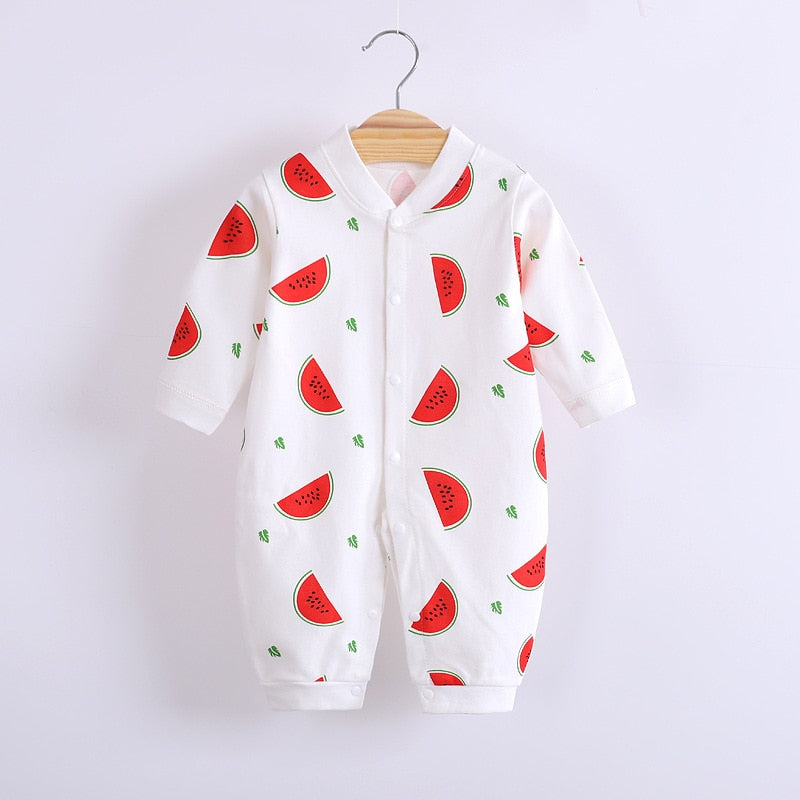 Macacão Estampado - 3 meses a 1 ano