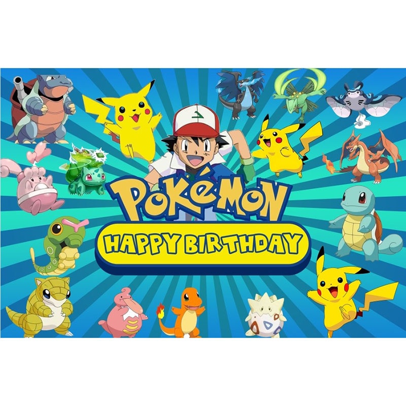 Decorações de Aniversário Pokémon