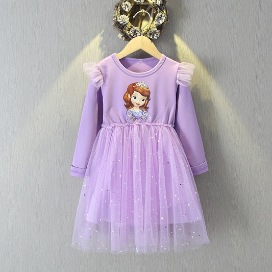 Vestido das Princesas - 2 a 9 anos