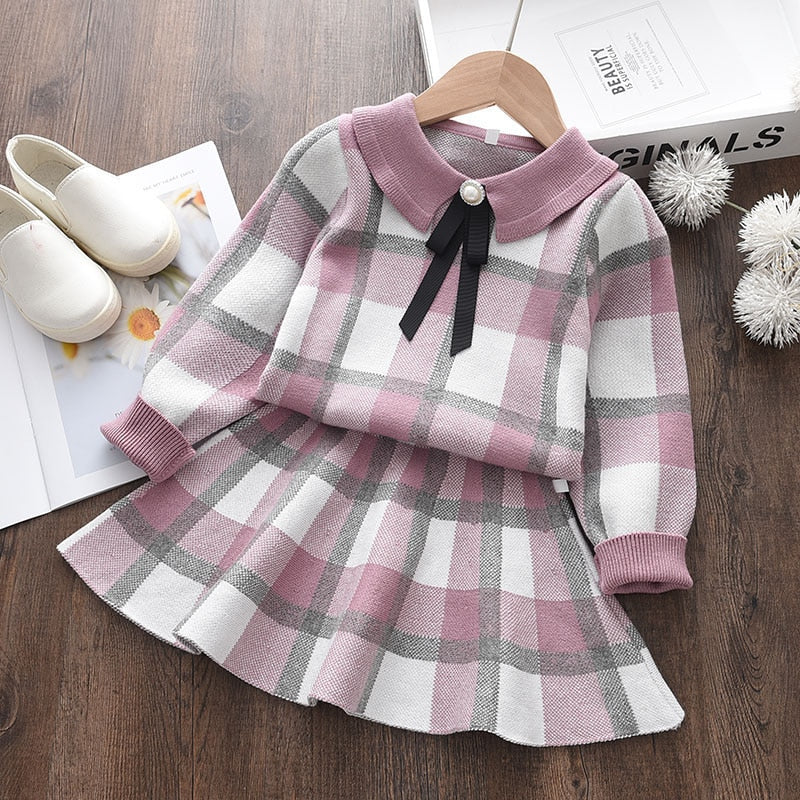 Conjunto Blusa e Saia  - 2 a 7 anos