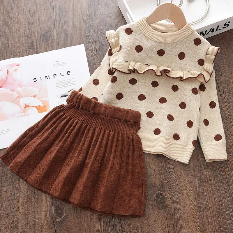 Conjunto Blusa e Saia  - 2 a 7 anos